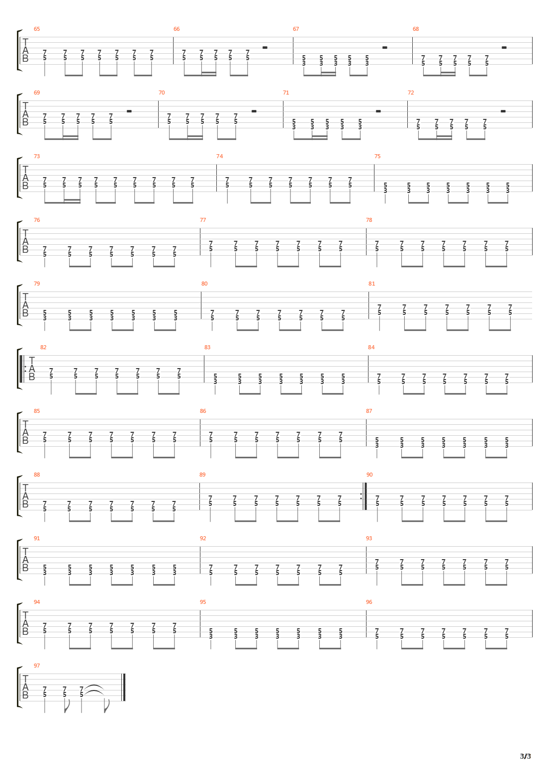 Mierda De Ciudad吉他谱