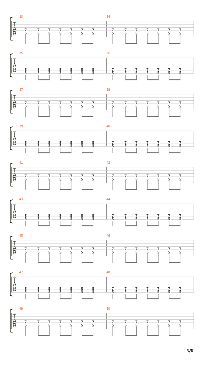 Mierda De Ciudad吉他谱