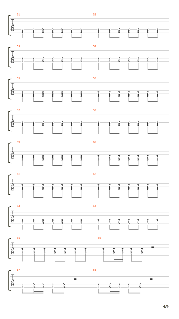Mierda De Ciudad吉他谱