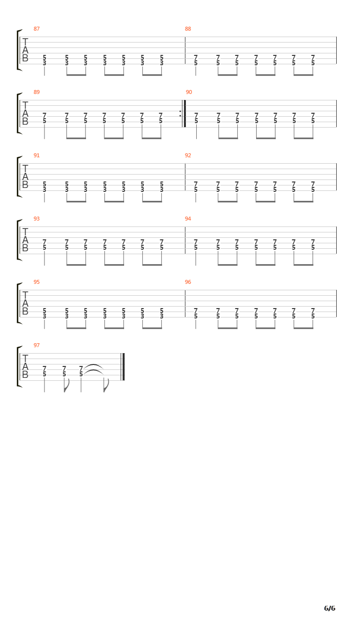 Mierda De Ciudad吉他谱
