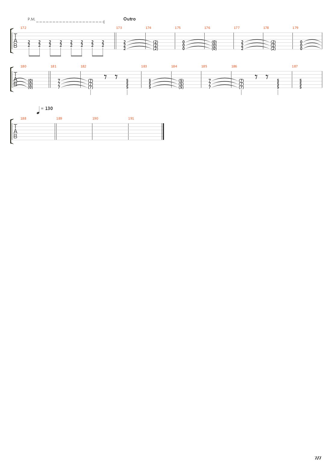 Pandemonium吉他谱