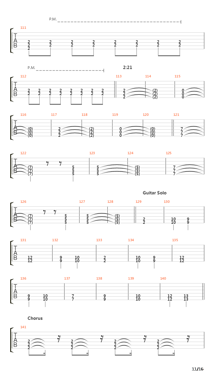 Pandemonium吉他谱