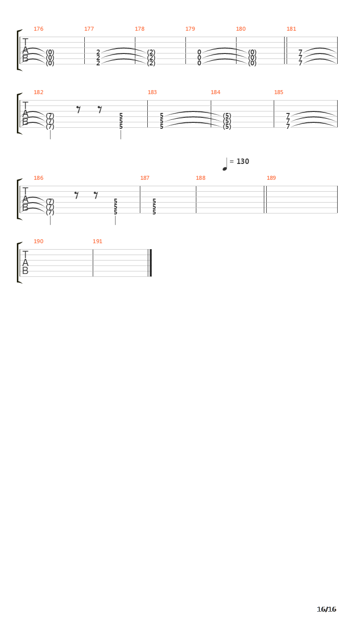 Pandemonium吉他谱