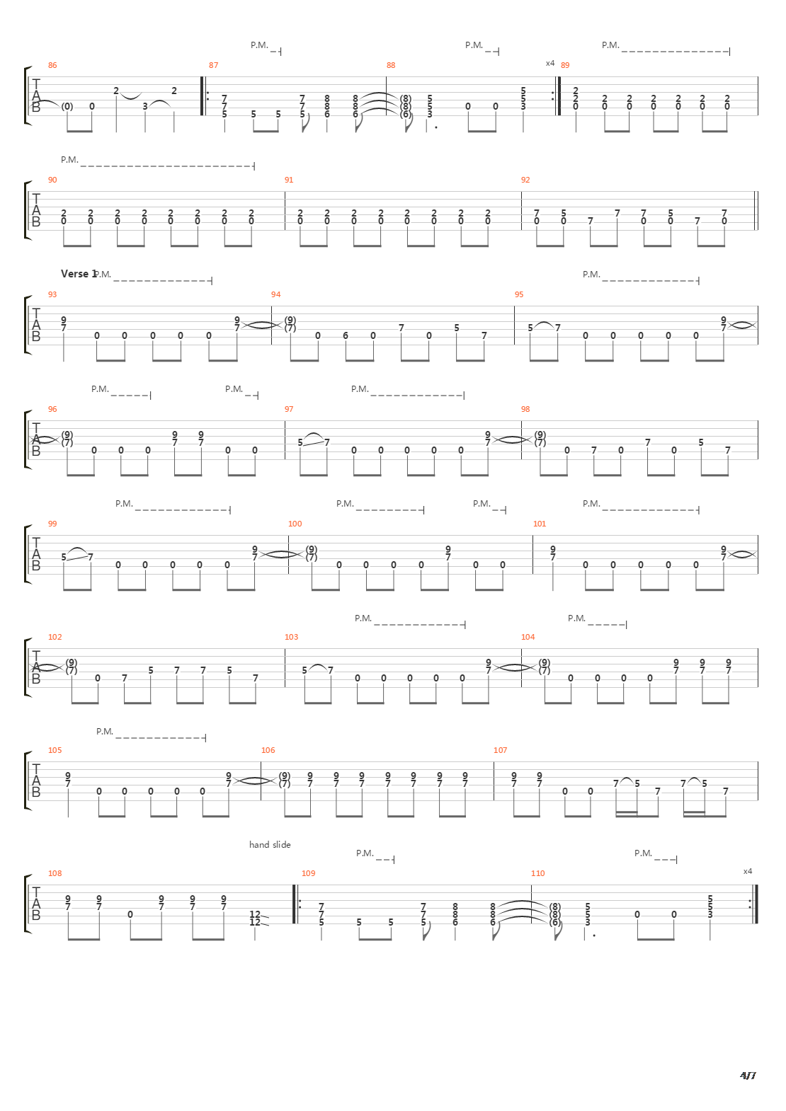 (Beginning of What's About to Happen) Hwy'74吉他谱