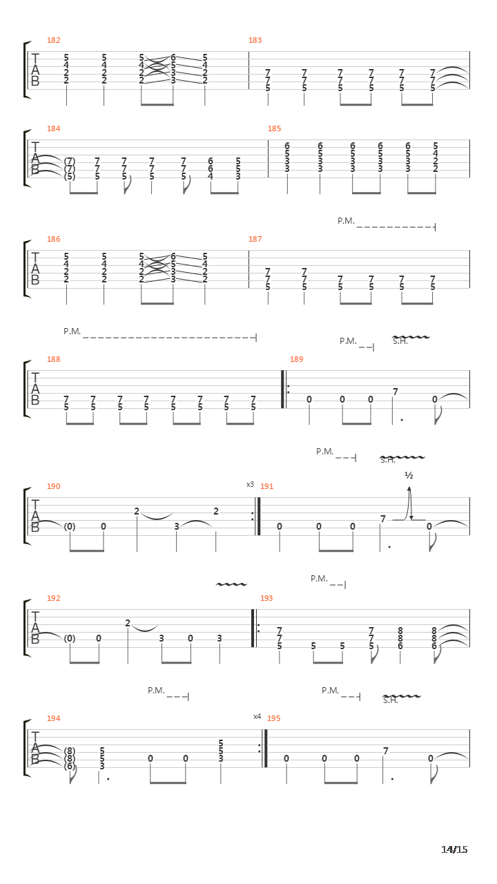 (Beginning of What's About to Happen) Hwy'74吉他谱