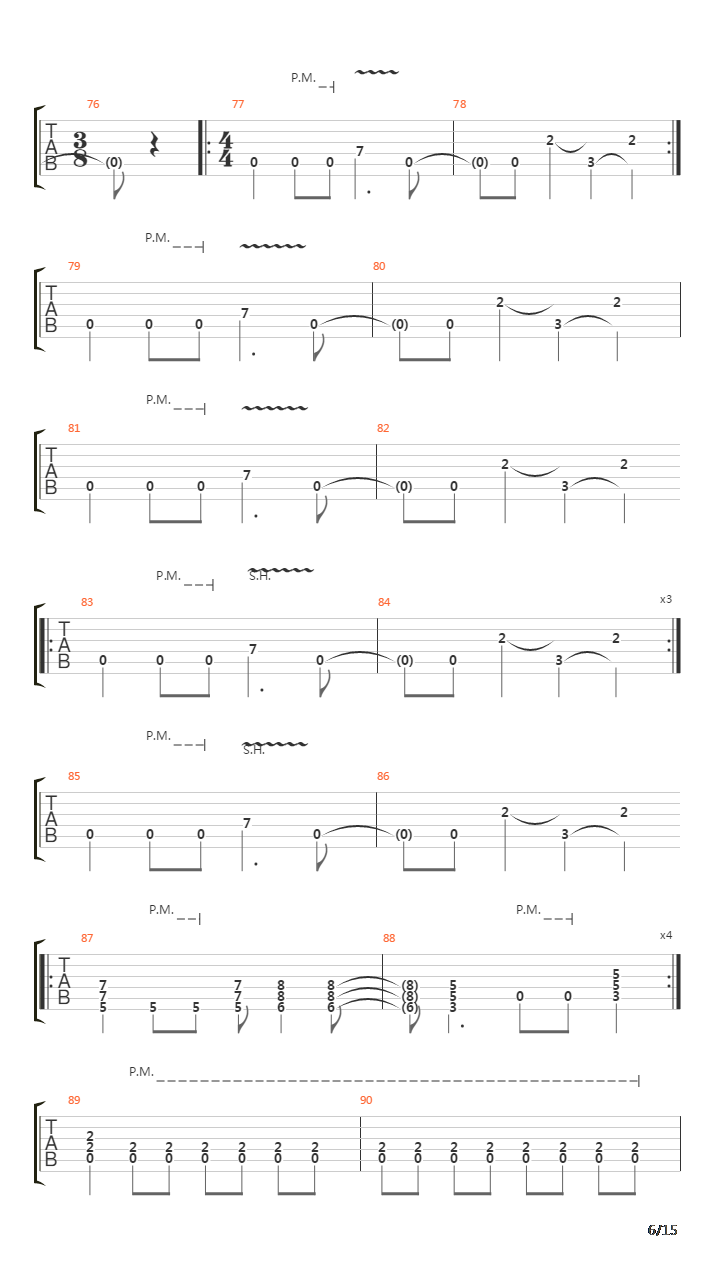 (Beginning of What's About to Happen) Hwy'74吉他谱