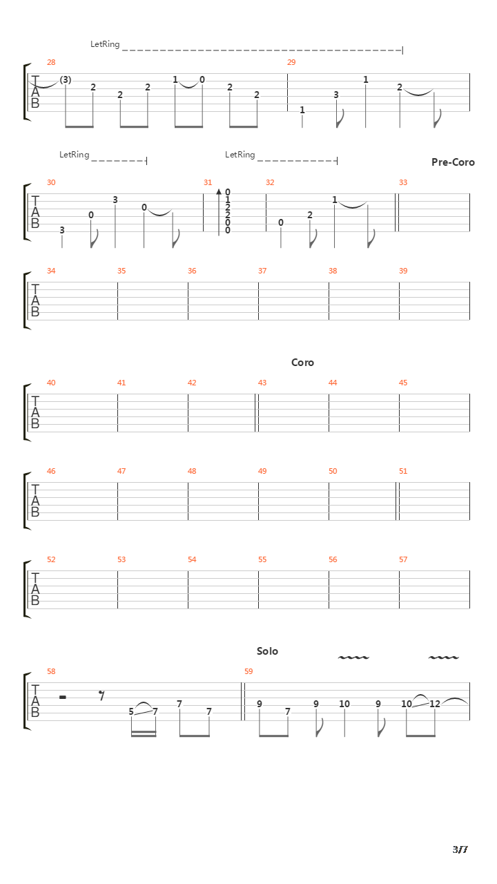 Trampas Al Sol吉他谱