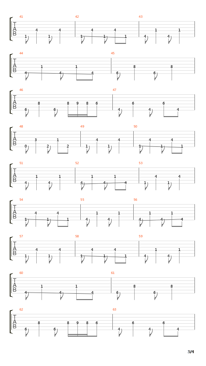 Barbarossa吉他谱
