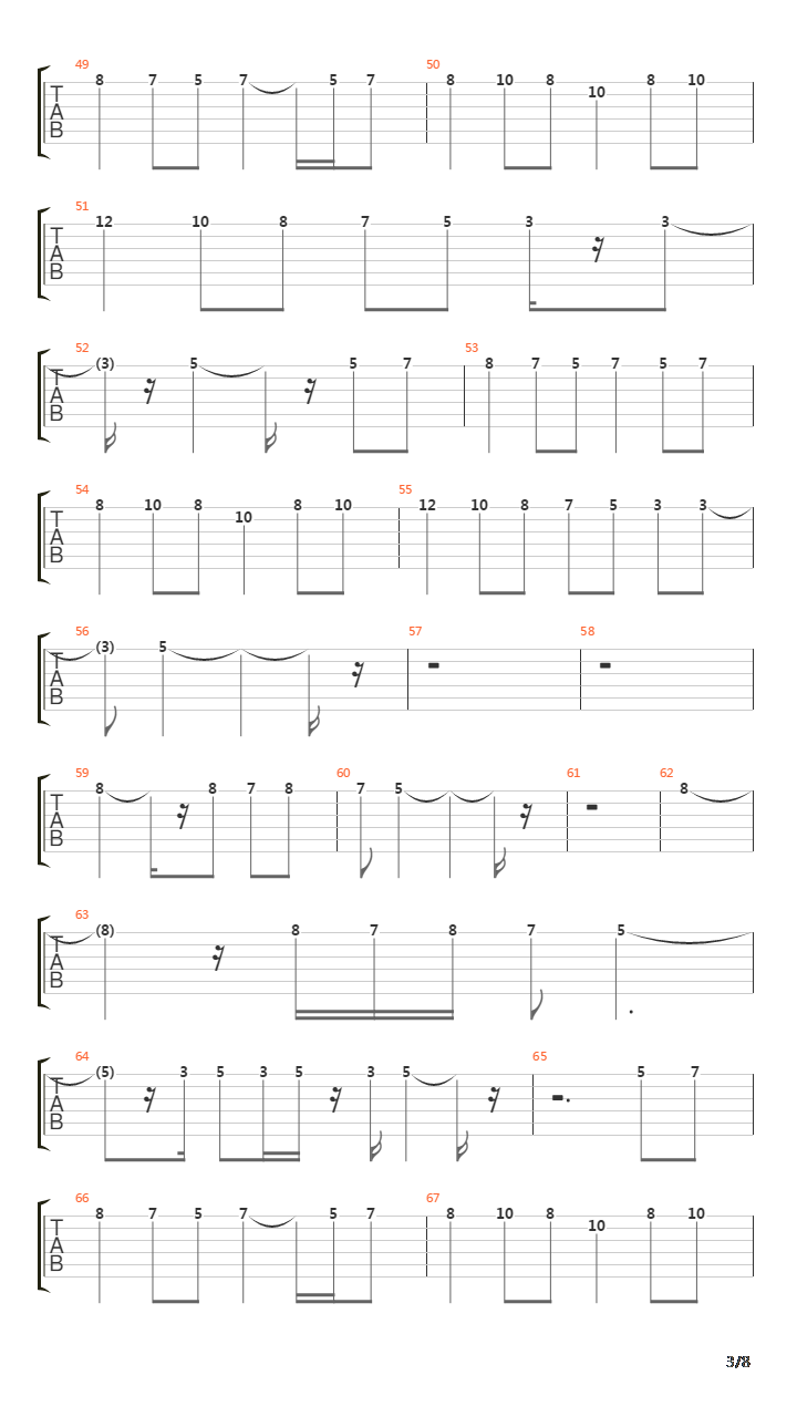 Stairway To Heaven (+ Voice line)吉他谱