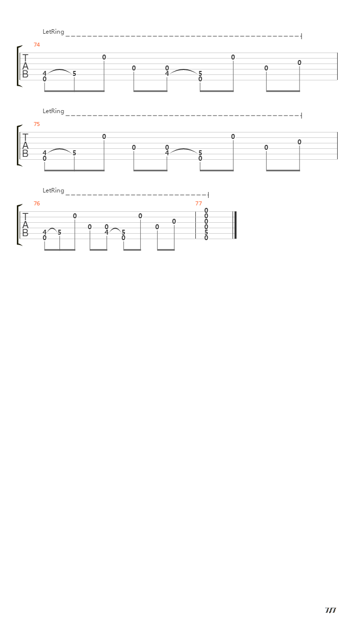 Machine N°2吉他谱