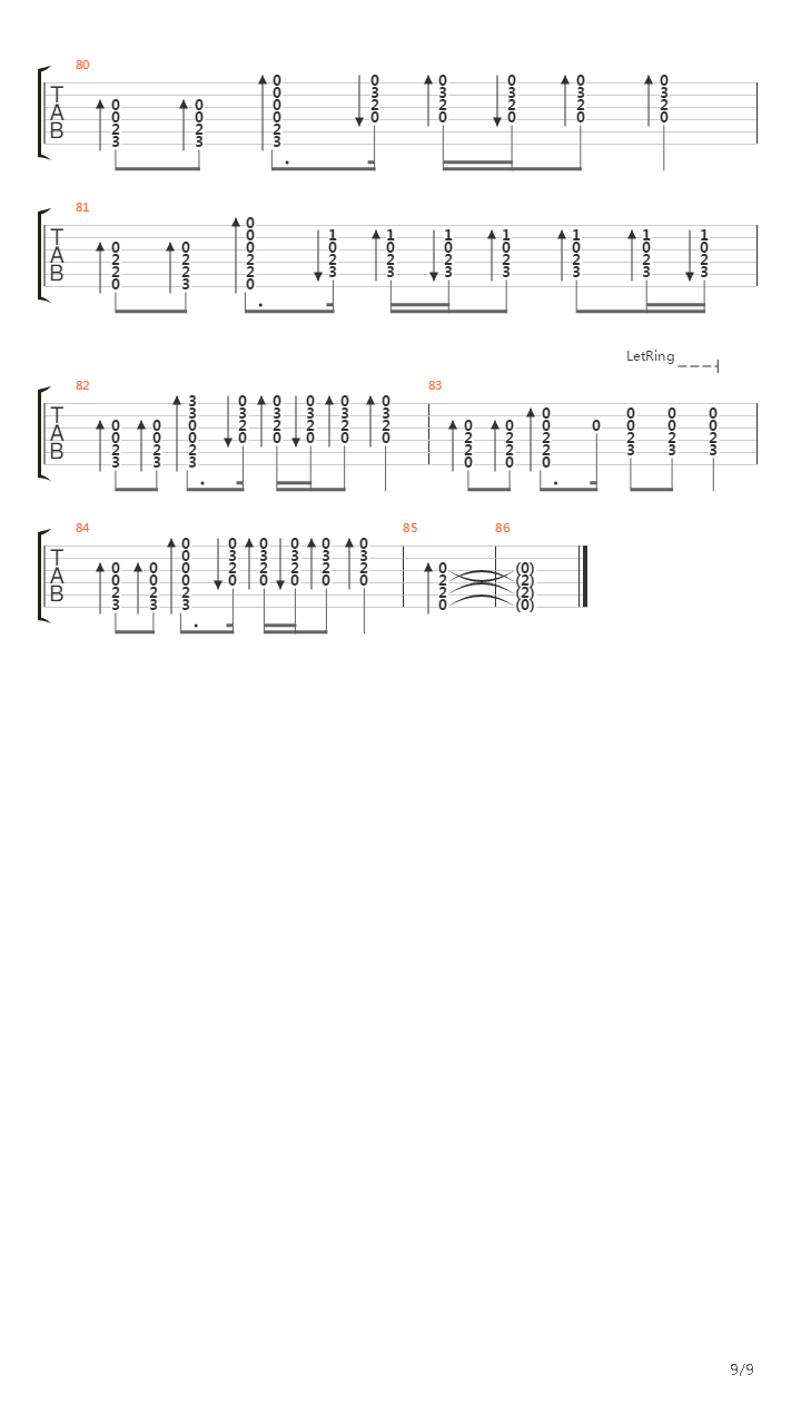 Quella Che Non Sei吉他谱