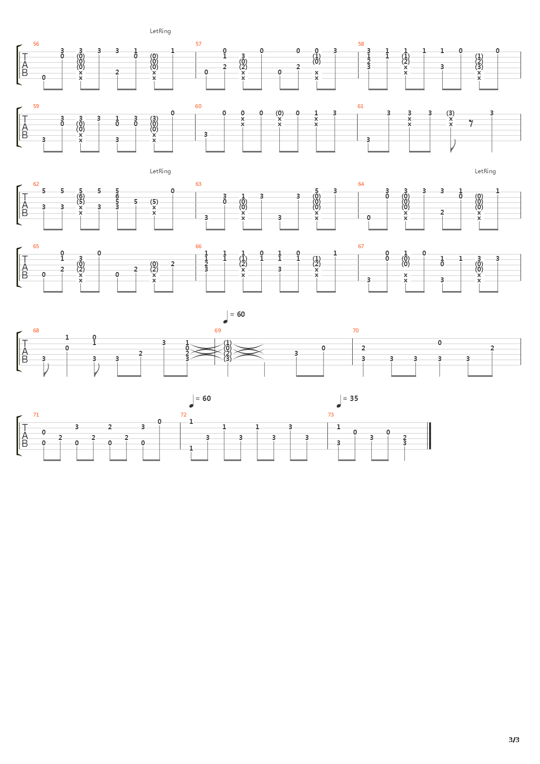 飛機場吉他譜