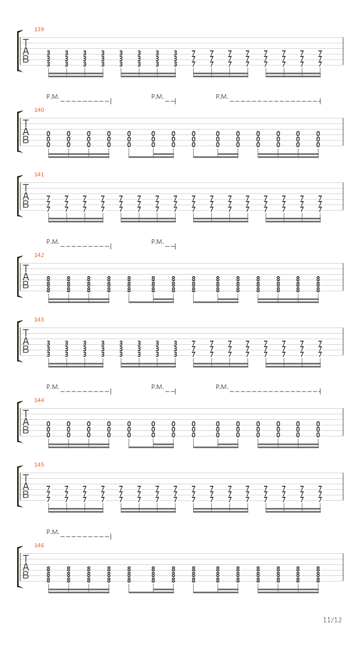 A Line In The Sand吉他谱