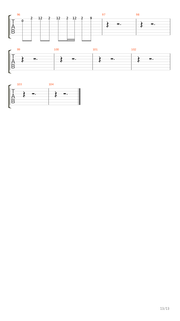Pale吉他谱