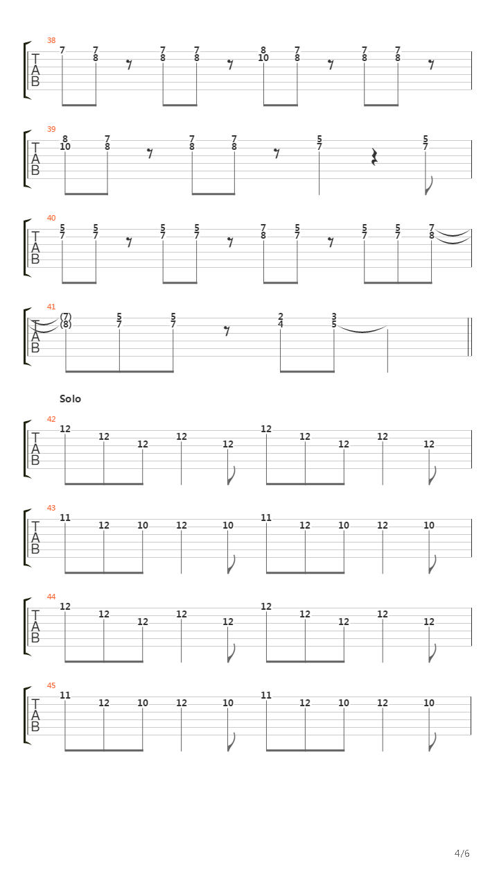 Canción Del Mariachi (Davide Costa)吉他谱