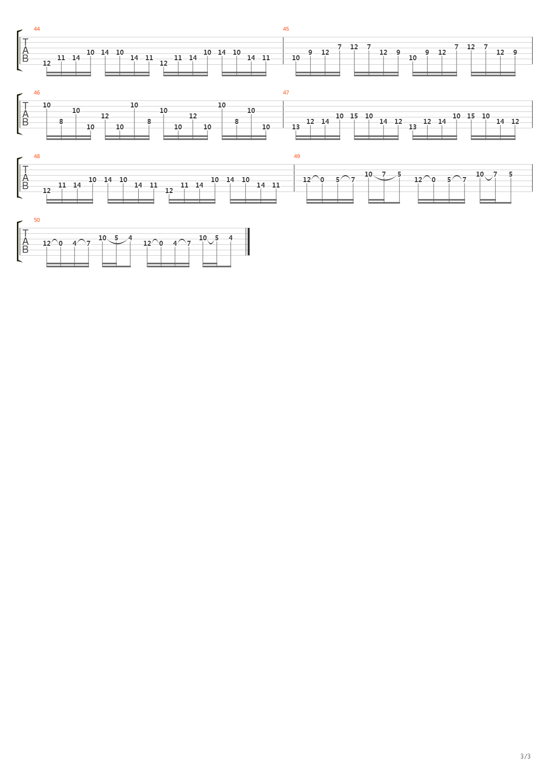 SDI吉他谱