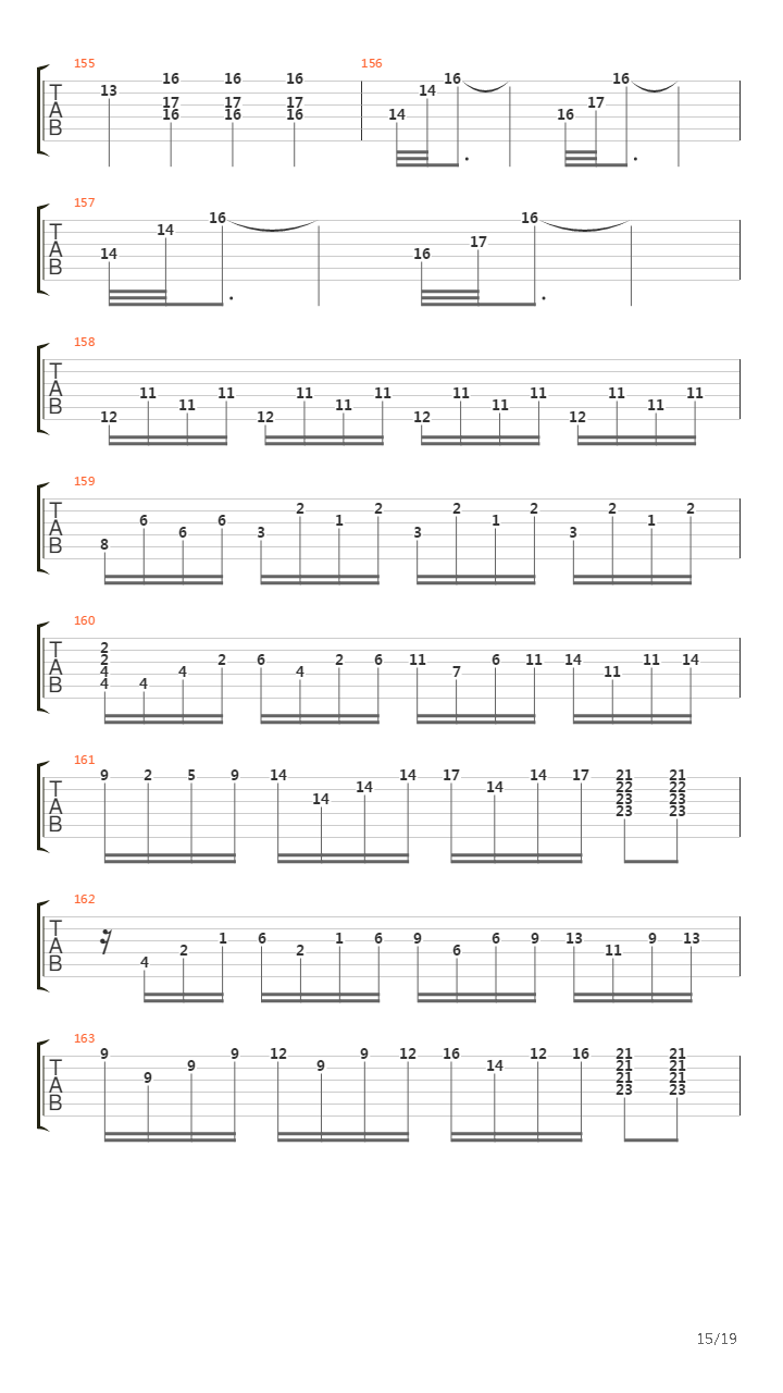 Moonlight Sonata (Metal Version)吉他谱