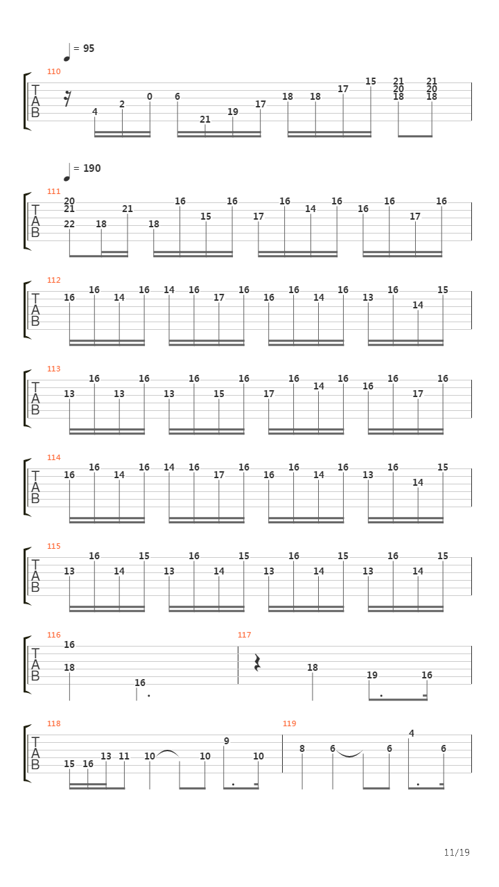 Moonlight Sonata 3rd Movement Opus 27 No. 2吉他谱