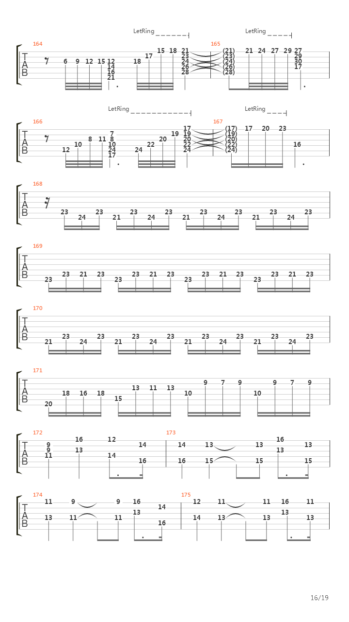 Moonlight Sonata 3rd Movement Opus 27 No. 2吉他谱