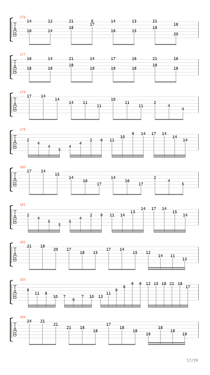 Moonlight Sonata 3rd Movement Opus 27 No. 2吉他谱