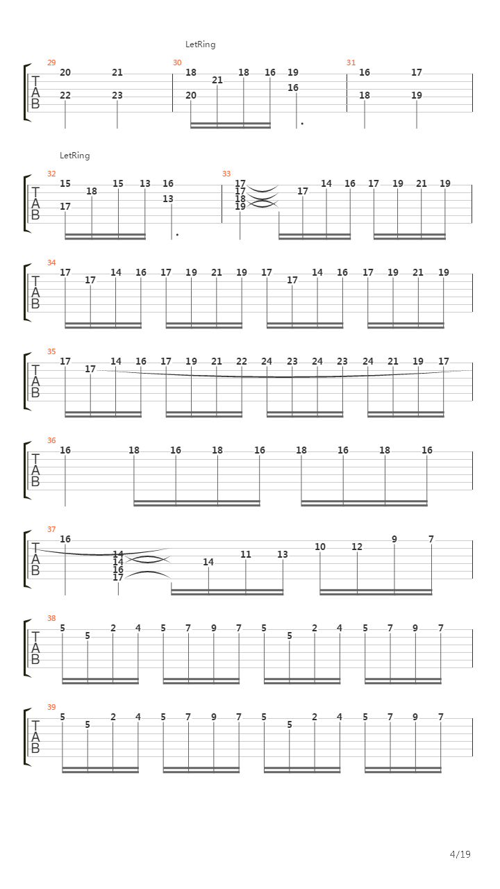 Moonlight Sonata 3rd Movement Opus 27 No. 2吉他谱