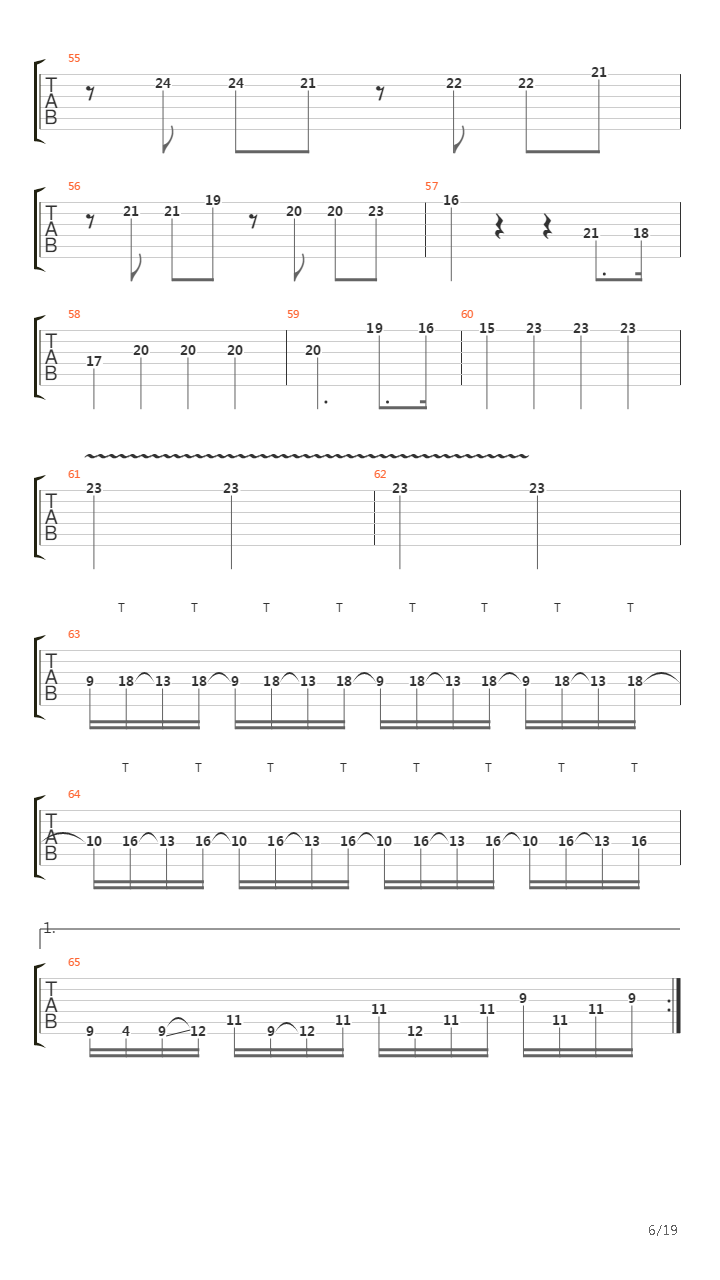 Moonllight Sonata (Third Movement)吉他谱