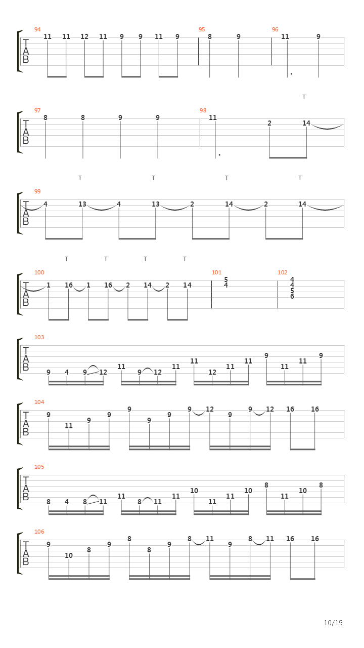 Moonllight Sonata (Third Movement)吉他谱