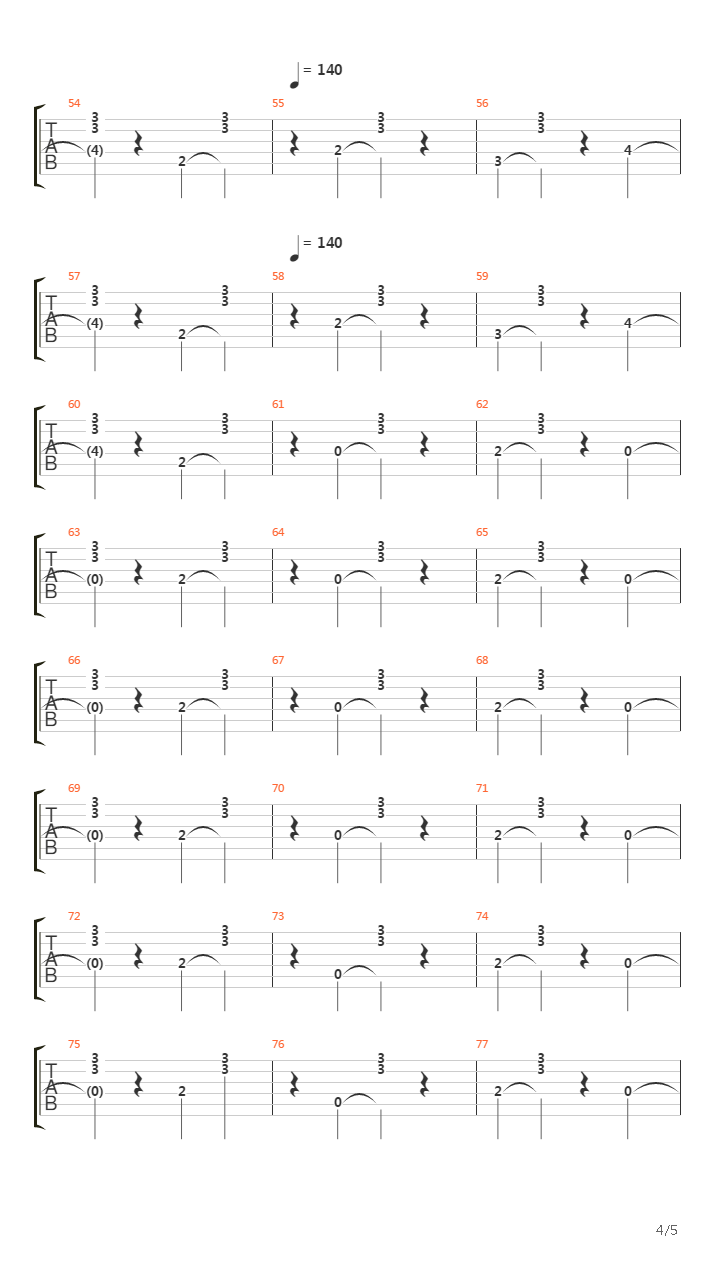 Providence吉他谱