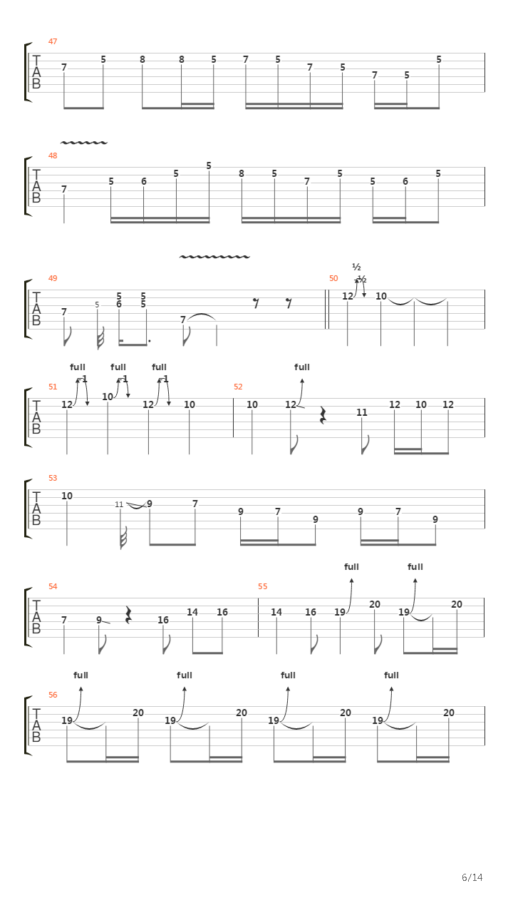 Crossroads吉他谱