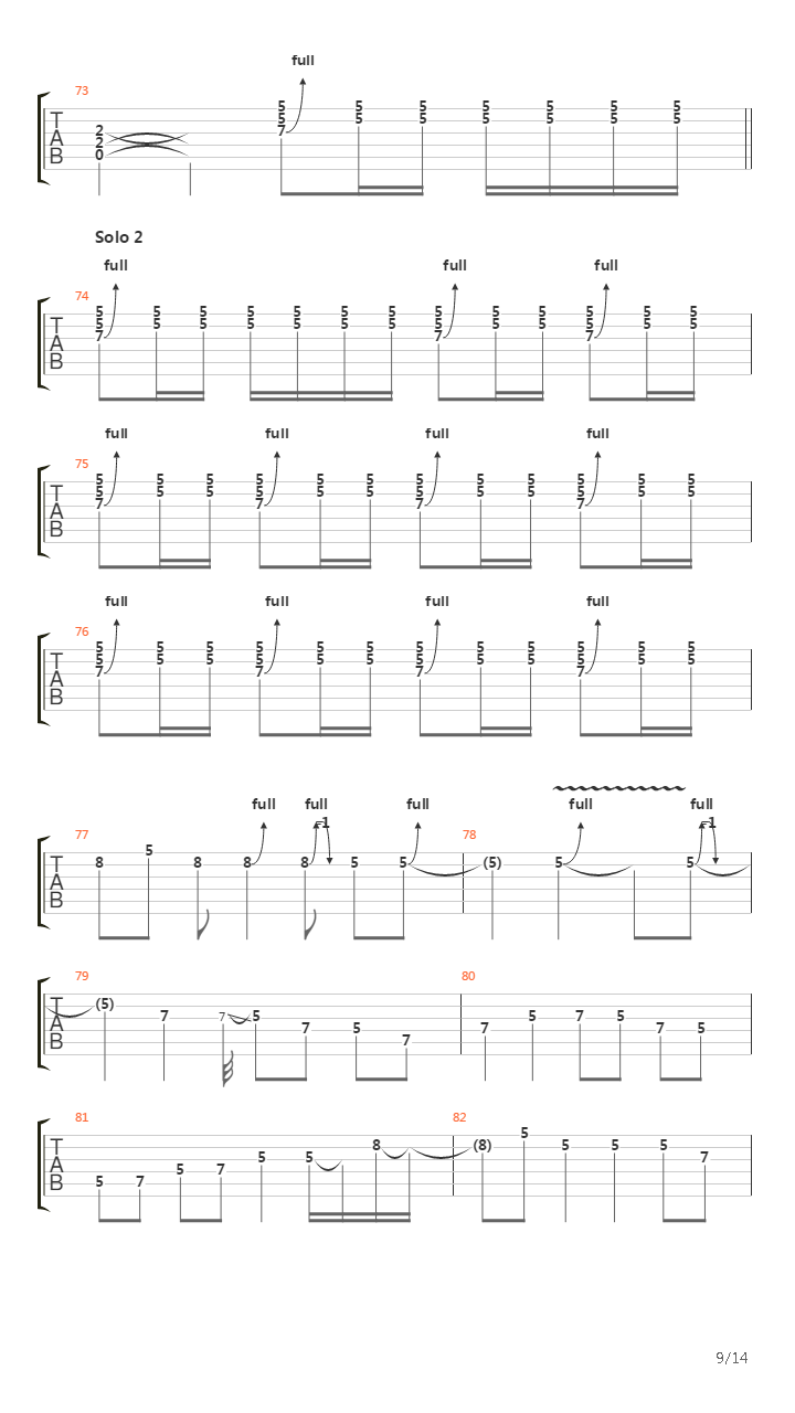 Crossroads吉他谱