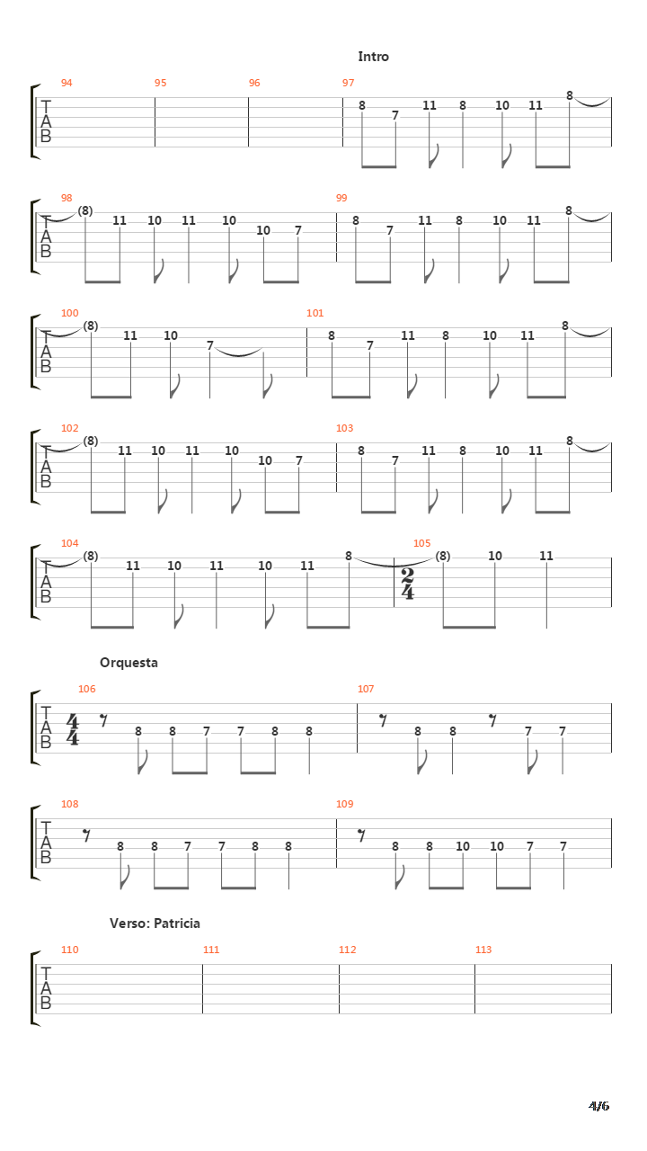 Diabulus In Musica Ver 2吉他谱