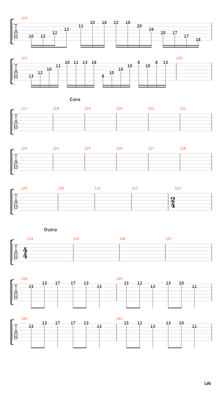 Diabulus In Musica Ver 2吉他谱