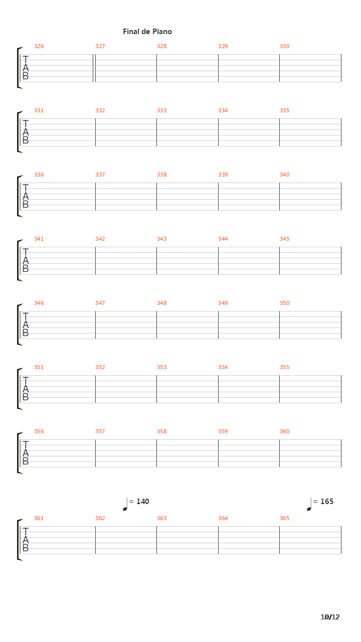 La Cantata Del Diablo Parte 2吉他谱