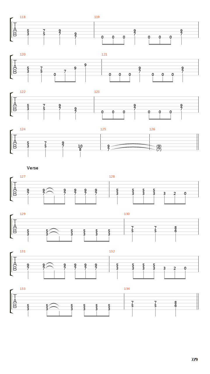 Battle Hymn吉他谱