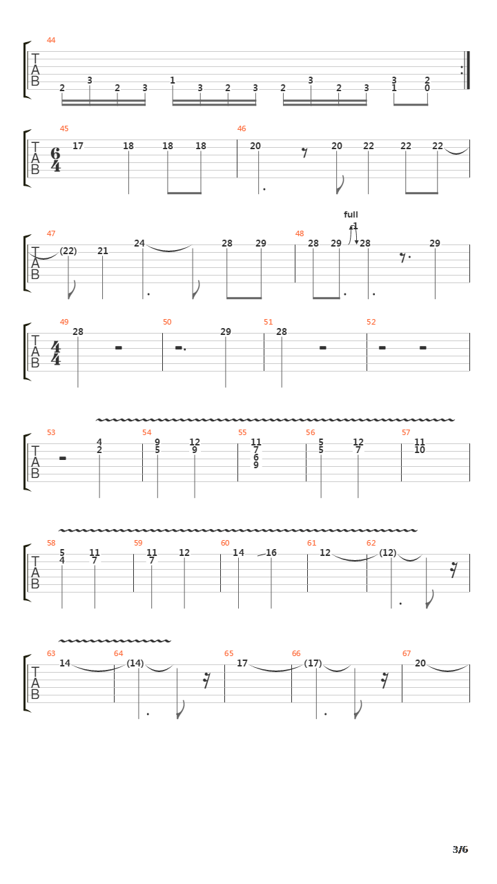 Dali吉他谱