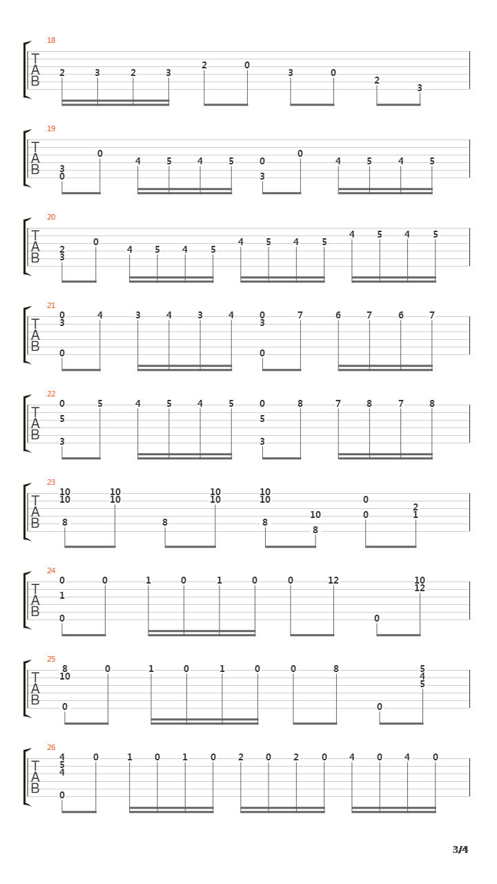 Allegretto Grazioso吉他谱