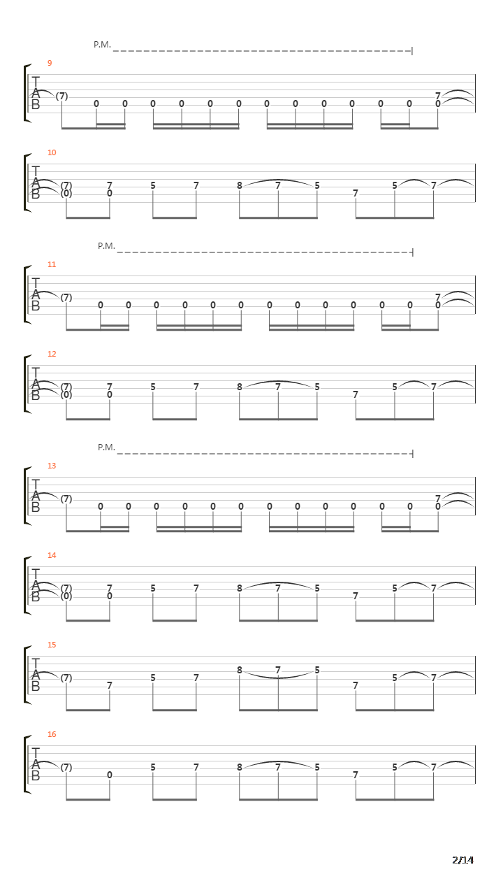 1,320'吉他谱