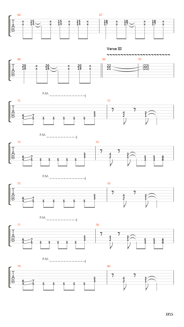 Liar吉他谱