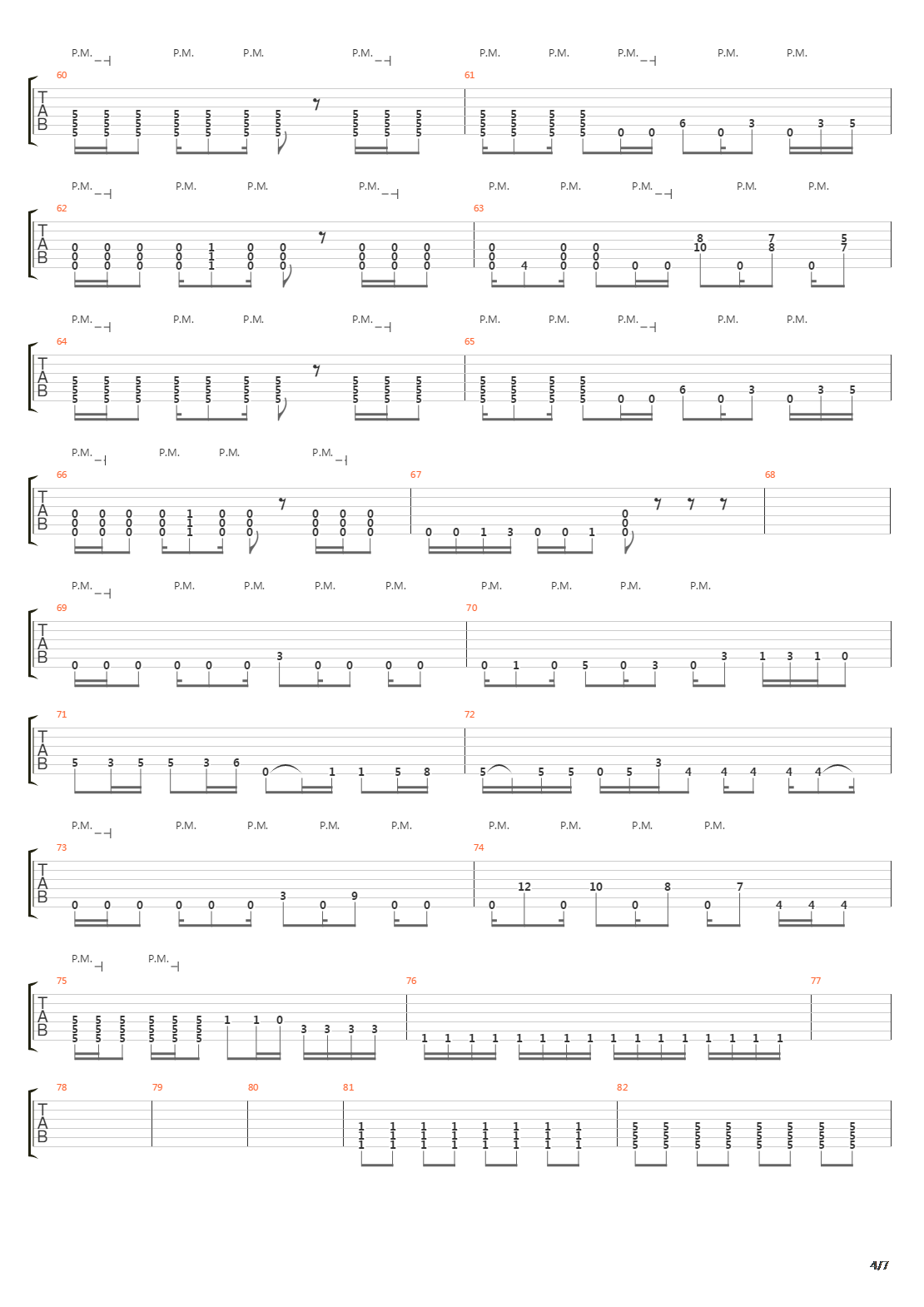 Alive In The Ligts吉他谱