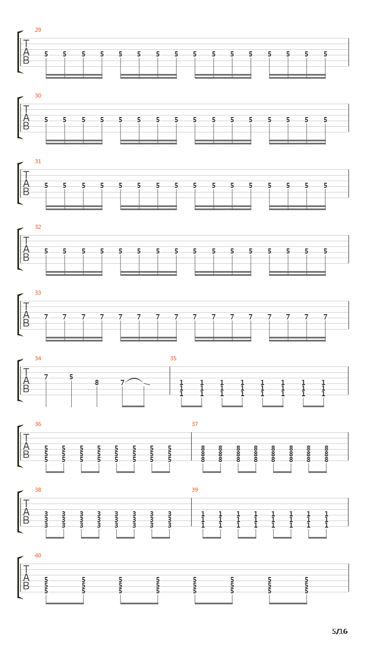 Alive In The Ligts吉他谱