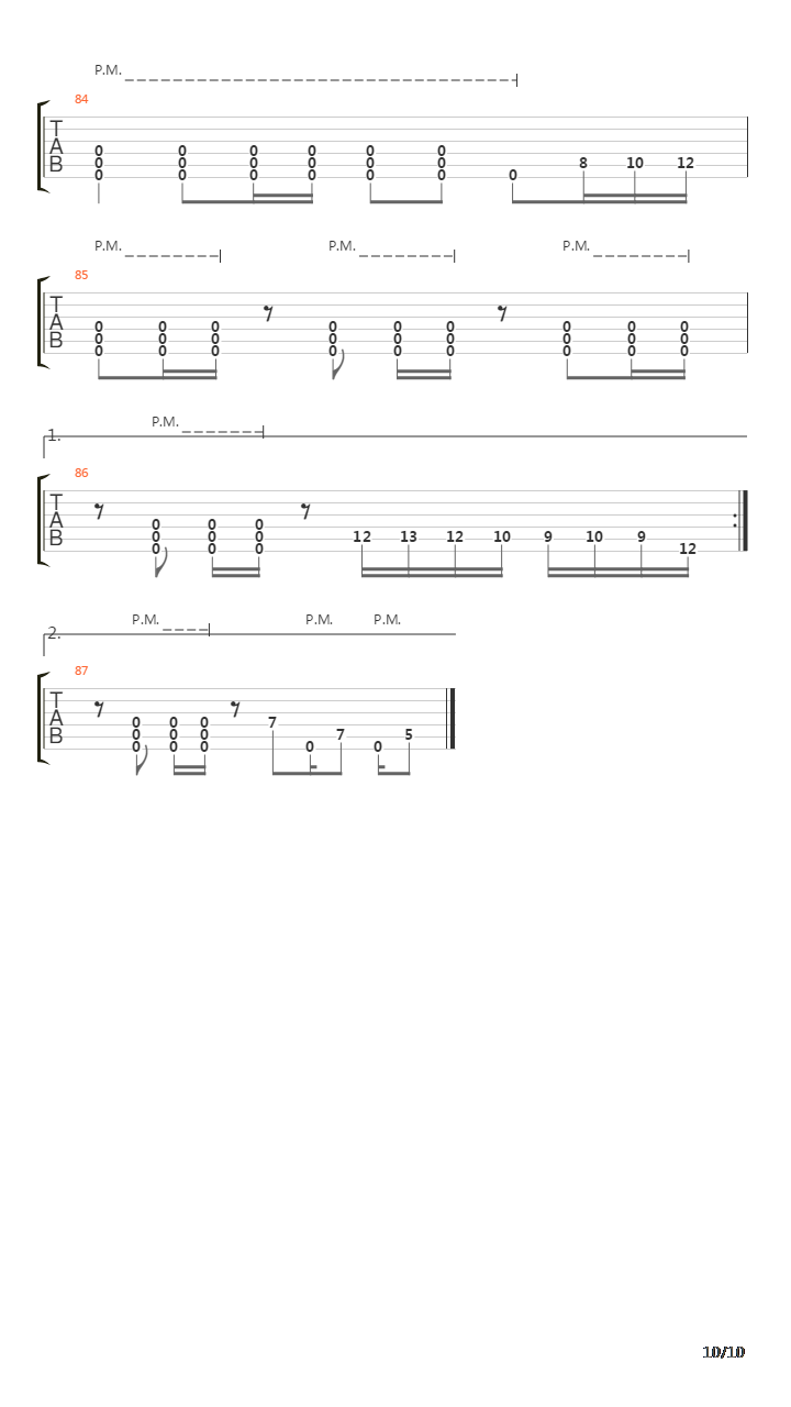 Legacy吉他谱