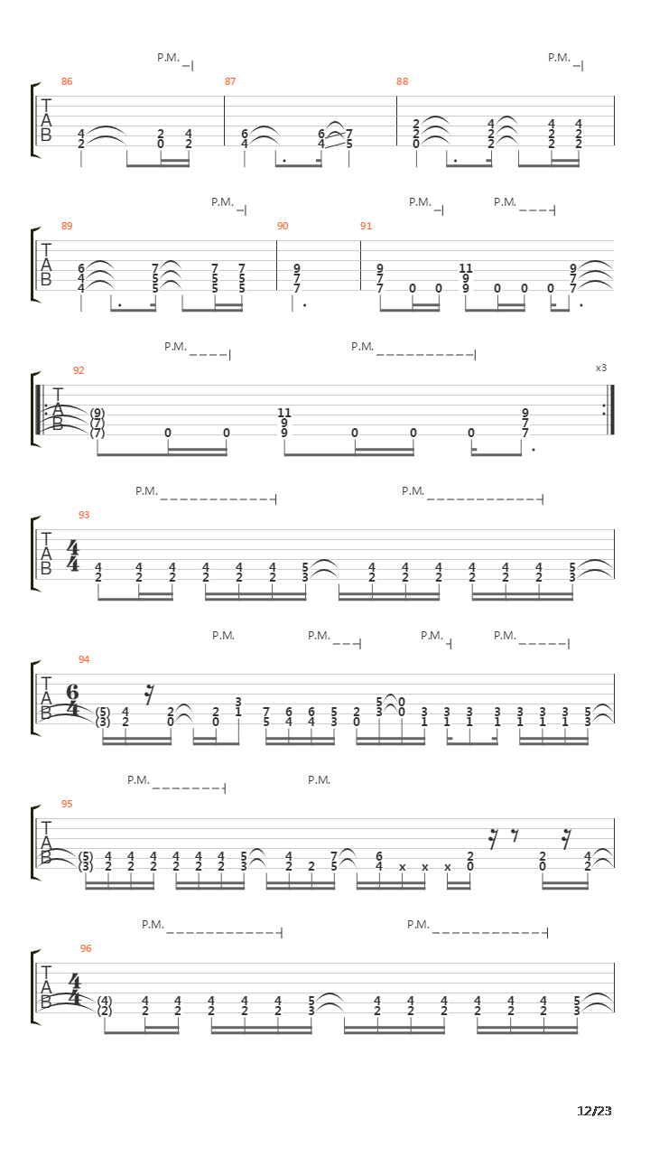Greed吉他谱