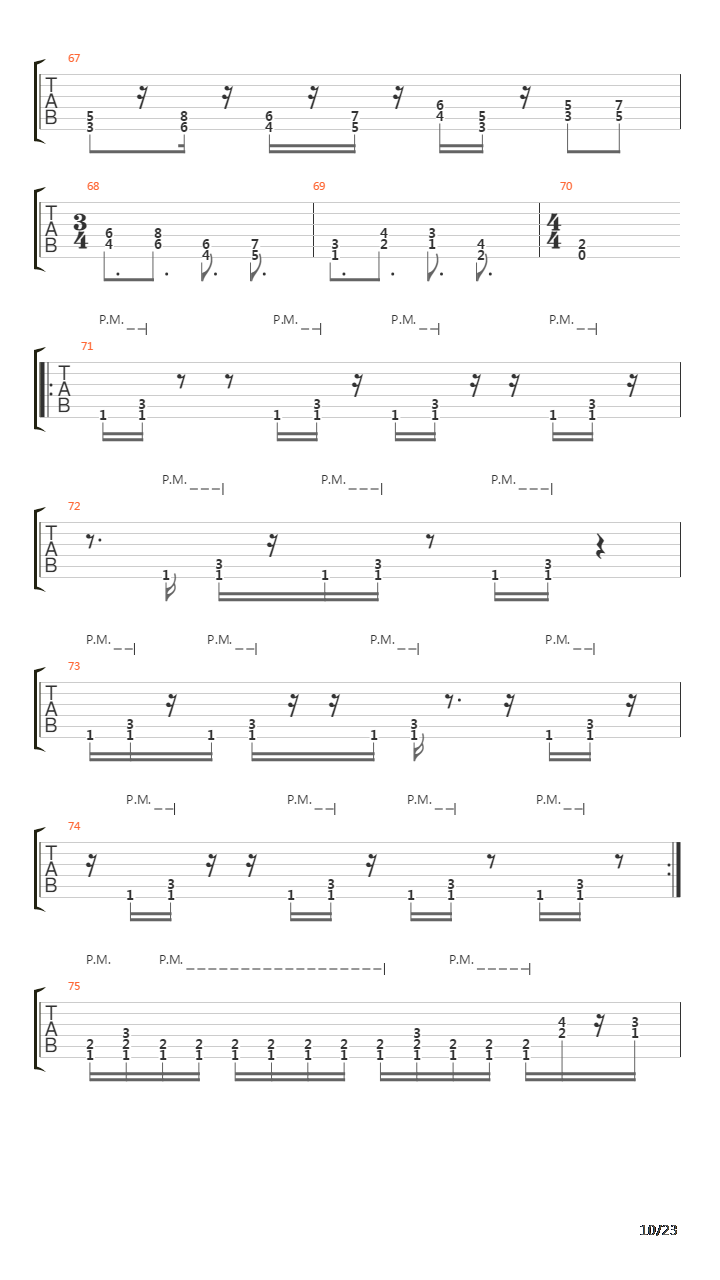 Greed吉他谱