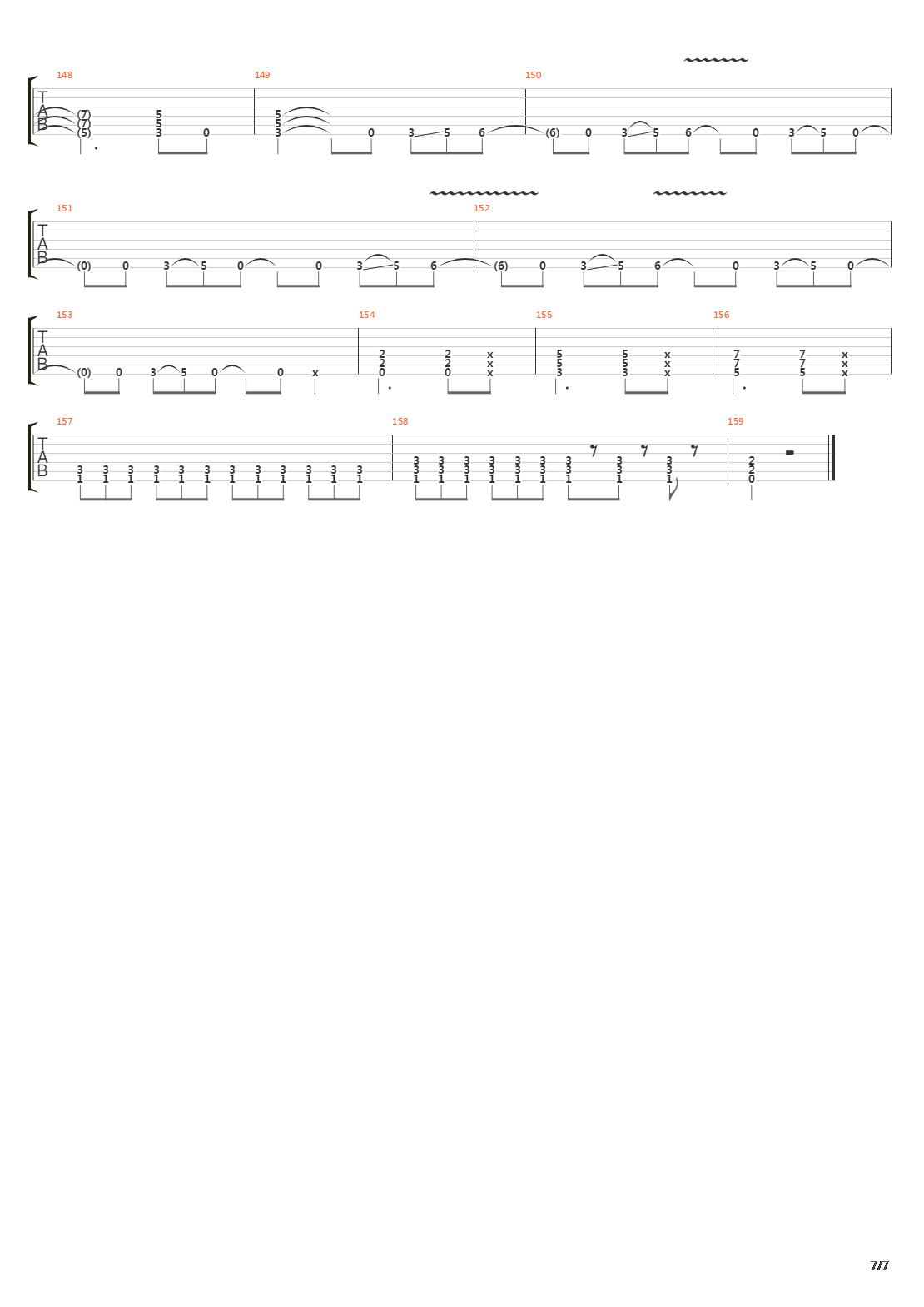 53rd And 3rd吉他谱