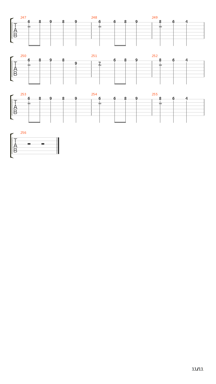 Low Man's Lyric Acoustic Guitar Version吉他谱