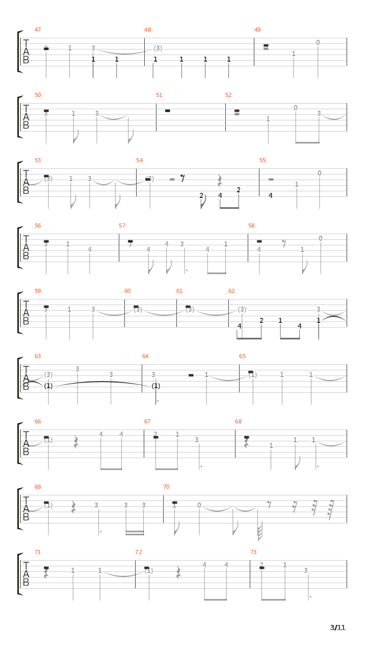 Low Man's Lyric Acoustic Guitar Version吉他谱