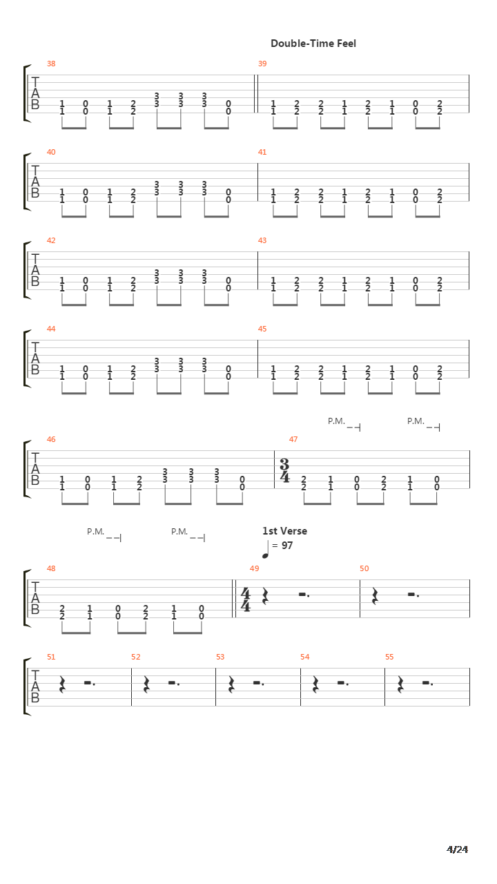 St. Anger吉他谱