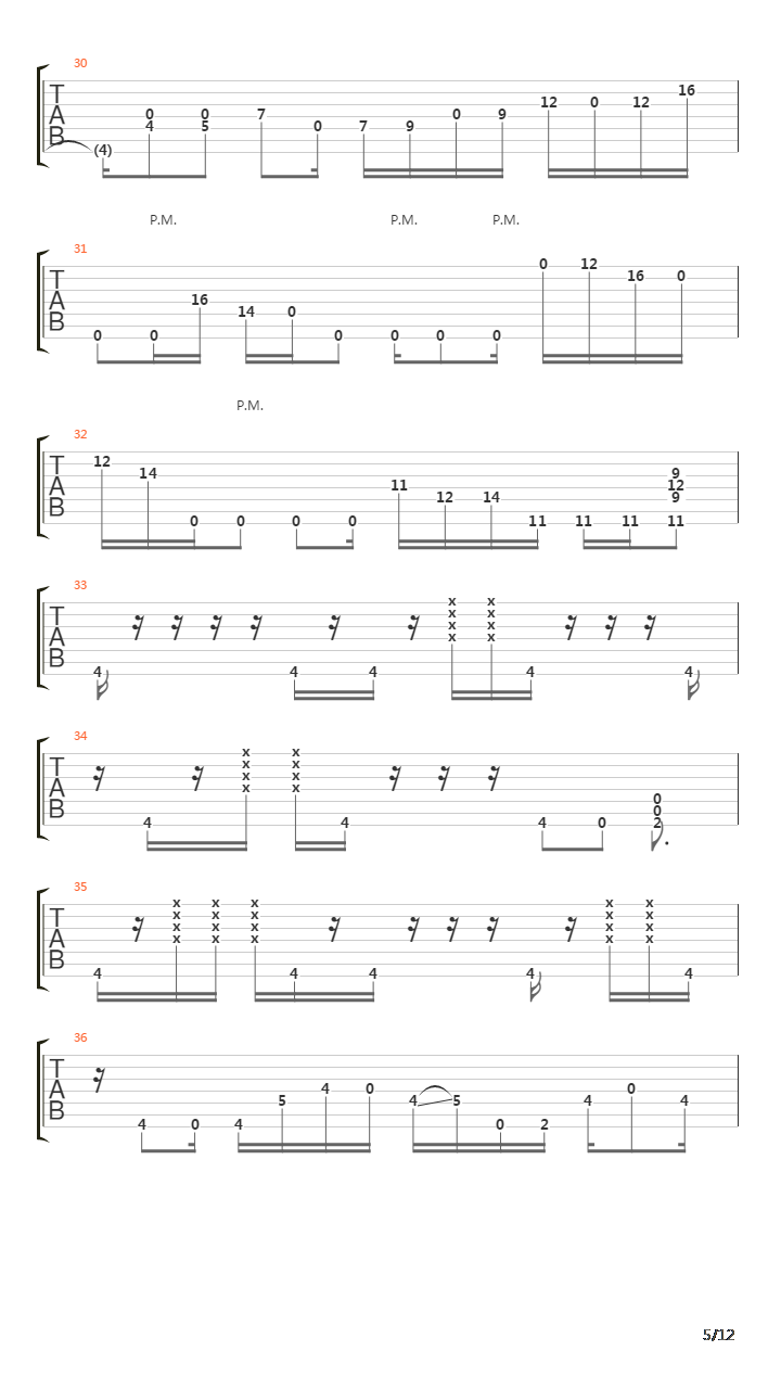 Atlas吉他谱