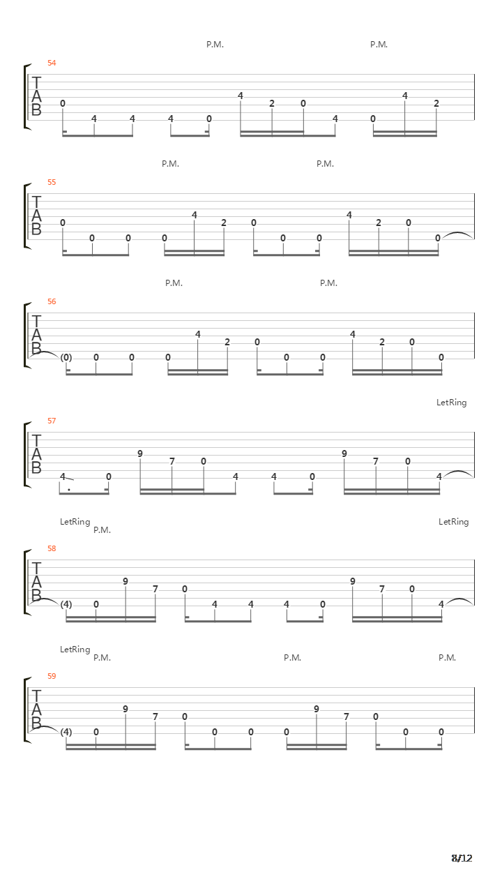 Atlas吉他谱