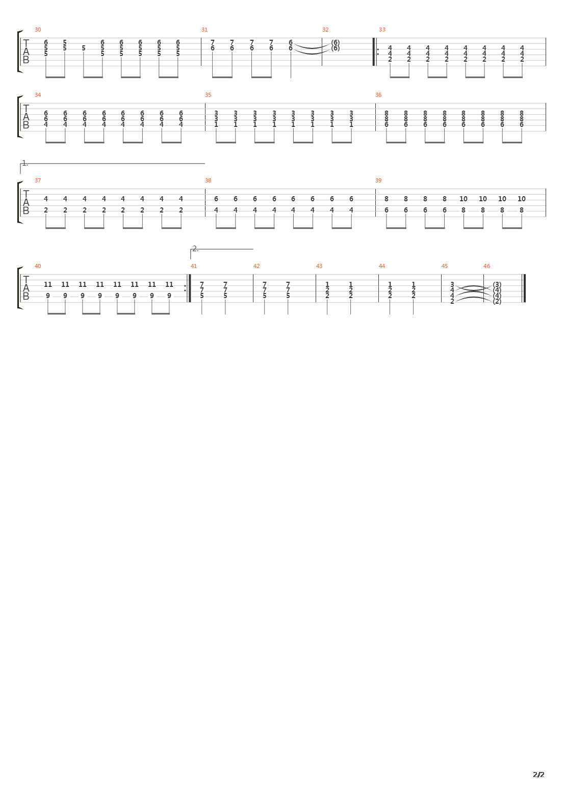 Nirvana吉他谱